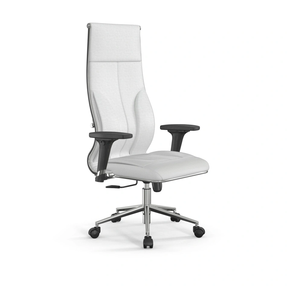 Кресло для руководителя Метта L 1m 46/2D_17853_Infinity Easy Clean_белый