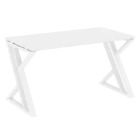 Loft Стол рабочий VR.L-SRZ-3.7 Тиквуд тёмный/Чёрный металл 1380×720×750
