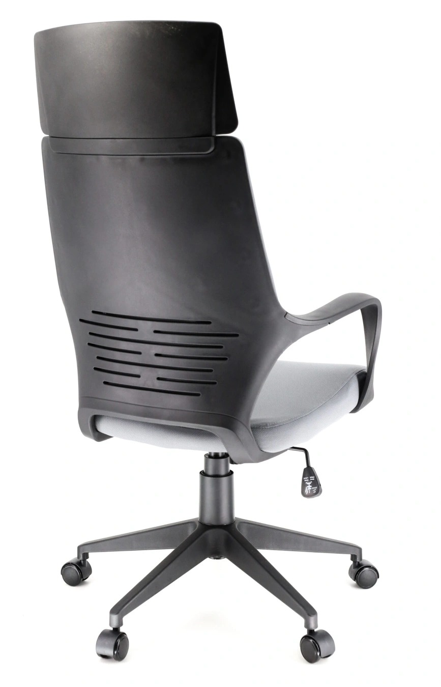 Кресло для руководителя Everprof Trio Black TM Ткань Серый