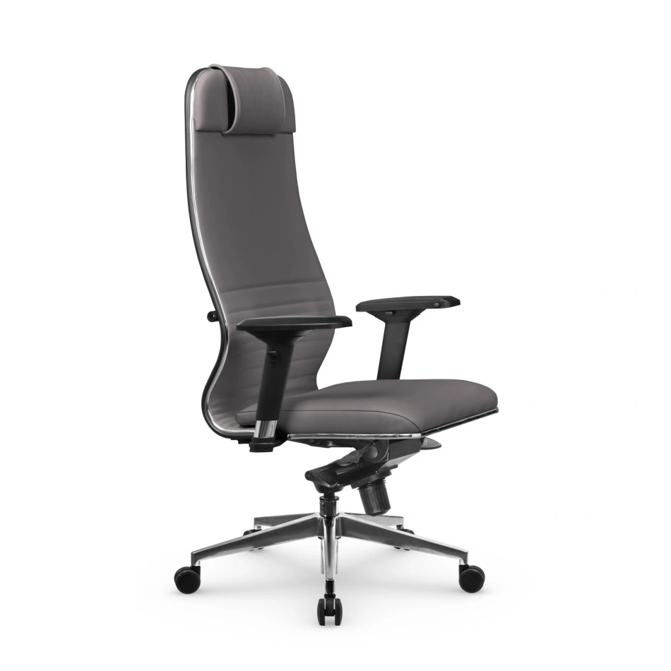 Кресло для руководителя Метта L 1m 38K2/4D_17839_Infinity Easy Clean_серый
