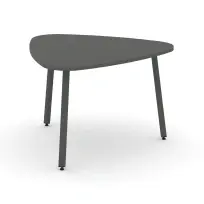 Стол для переговоров Style Project SN-4.SPRG-71.3 Акация Лорка/Металл Черный 1200×1200×750