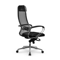 Кресло для руководителя Samurai SL-1.041 Infinity Easy Clean Черный плюс