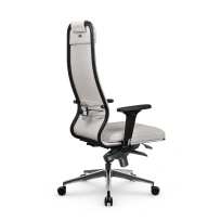 Кресло для руководителя Метта L 1m 40M/2D_17839_Кожа перфорированная NewLeather – Черный