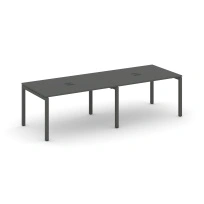 Стол для переговоров Style Project SN-5P.SPRG-012 Акация Лорка/Металл Черный 2360×980×750