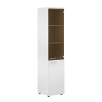 Шкаф колонка комбинированая (R) с топом XHC 42.2(R) Сосна Эдмонт 425x410x1930