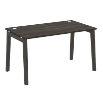 Onix Wood Стол офисный OW.SP-3.8 Дуб мали/Дуб светлый/Белый металл 1380×800×750