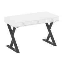 Home Office Стол офисный VR.SP-1-118.M Суар тёмный/Чёрный металл 1180×600×750