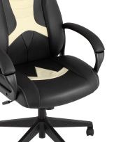 Кресло игровое TopChairs ST-CYBER 9 черный/зеленый