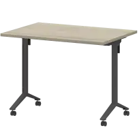 Стол мобильный складной Моби МБ25-100.70 Таксония/Белый