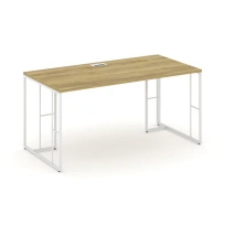 Стол для руководителя Rift Direct RF.SR-023 Дуб Табак / Металл Черный 1380×800×750