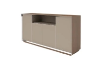 Шкаф-греденция с глухими дверьми Ares Lux / Кофейный орех TA29YA WNS1508