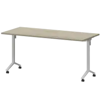Стол мобильный складной Моби МБ25-160.70 Таксония/Белый