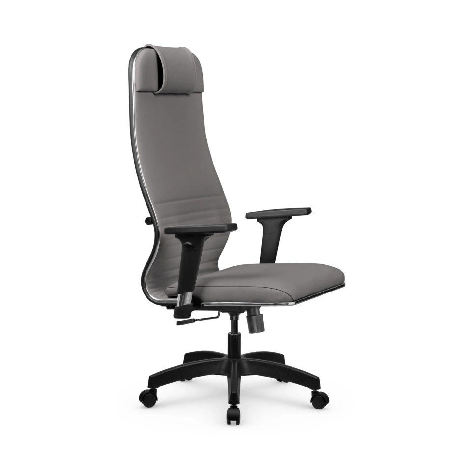 Кресло для руководителя Метта L 1m 38К2/2D_17831_Infinity Easy Clean_серый