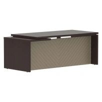 Стол для руководителя правый TLCT 209(R) Венге Магия Z/Капучино 2000×900×750 TORR LUX