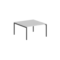 Стол-бенч двойной Sigma / 1200×1238×750 / Металл: 40×40 Антрацит; Столешница: Дуб темный / SG.241.OD.44.AN