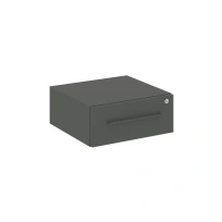 Тумба для документов подвесная Rift RF.TP-002 Дуб Табак/Металл Черный 347×379×169