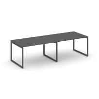 Стол для переговоров Style Project SN-4O.SPRG-012.3 Акация Лорка/Металл Черный 2360×980×750