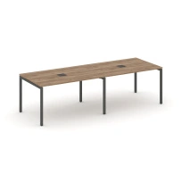 Стол для переговоров Style Project SN-4P.SPRG-011 Акация Лорка/Металл Черный 1960×980×750