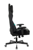 Кресло игровое Бюрократ VIKING KNIGHT LT28 FABRIC серо-голубой