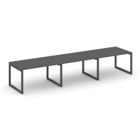 Стол для переговоров Style Project SN-5O.SPRG-023.3 Акация Лорка/Металл Черный 4410×980×750