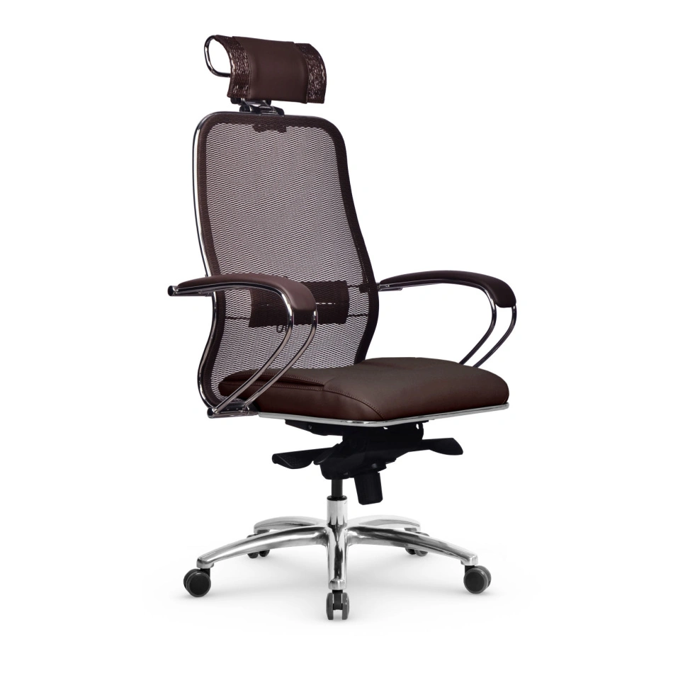 Кресло для руководителя Samurai SL-2.04 Infinity Easy Clean темно-коричневый