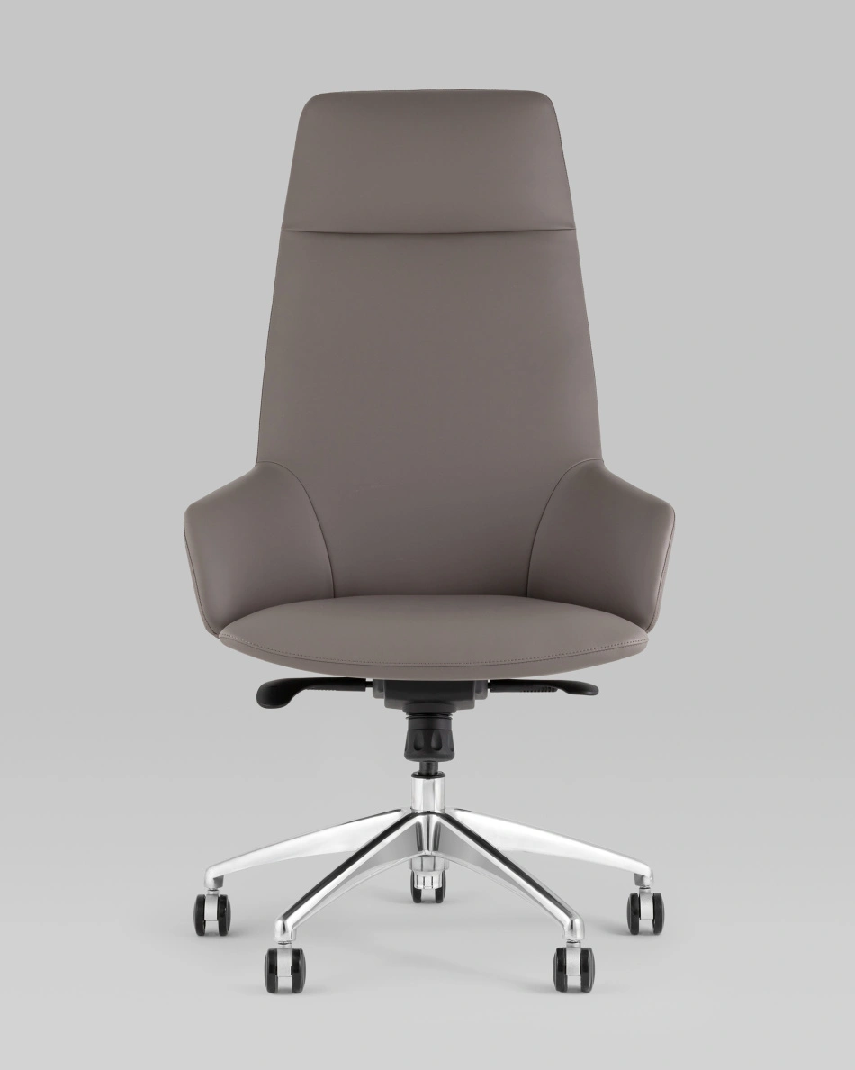 Кресло руководителя TopChairs Bow серый