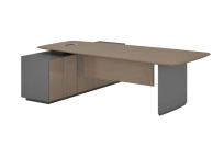 Стол для руководителя FOSTER FT2322R пра / Шпон Серебряная жемчужина TA21 FT2322R