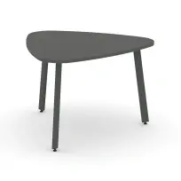 Стол для переговоров Style Project SN-6.SPRG-70.3 Акация Лорка/Металл Черный 900×900×750
