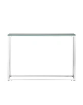 Консоль ТАУН 115×30 серебро