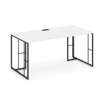 Стол для руководителя Rift Direct RF.SR-023 Дуб Табак / Металл Черный 1380×800×750