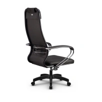 Кресло для руководителя Метта L 1m 38K2/K_17831_Кожа перфорированная NewLeather – Черный