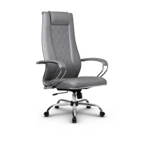 Кресло для руководителя Метта L 1m 50M/K_17833_Кожа перфорированная NewLeather - Черный_Кожа перфорированная NewLeather - Черный