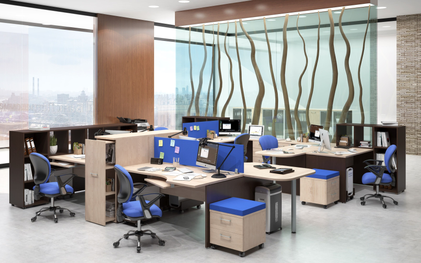 Мебель для персонала Xten цвет Белый