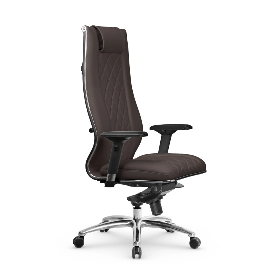 Кресло для руководителя Метта L 1m 50M/4D_17838_Infinity Easy Clean_темно-коричневый