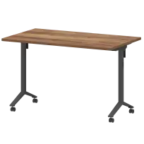 Стол мобильный складной Моби МБ25-120.70 Таксония/Белый