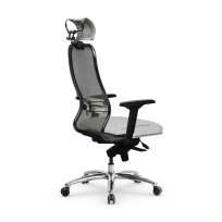 Кресло для руководителя Samurai SL-3.04 Infinity Easy Clean черный плюс