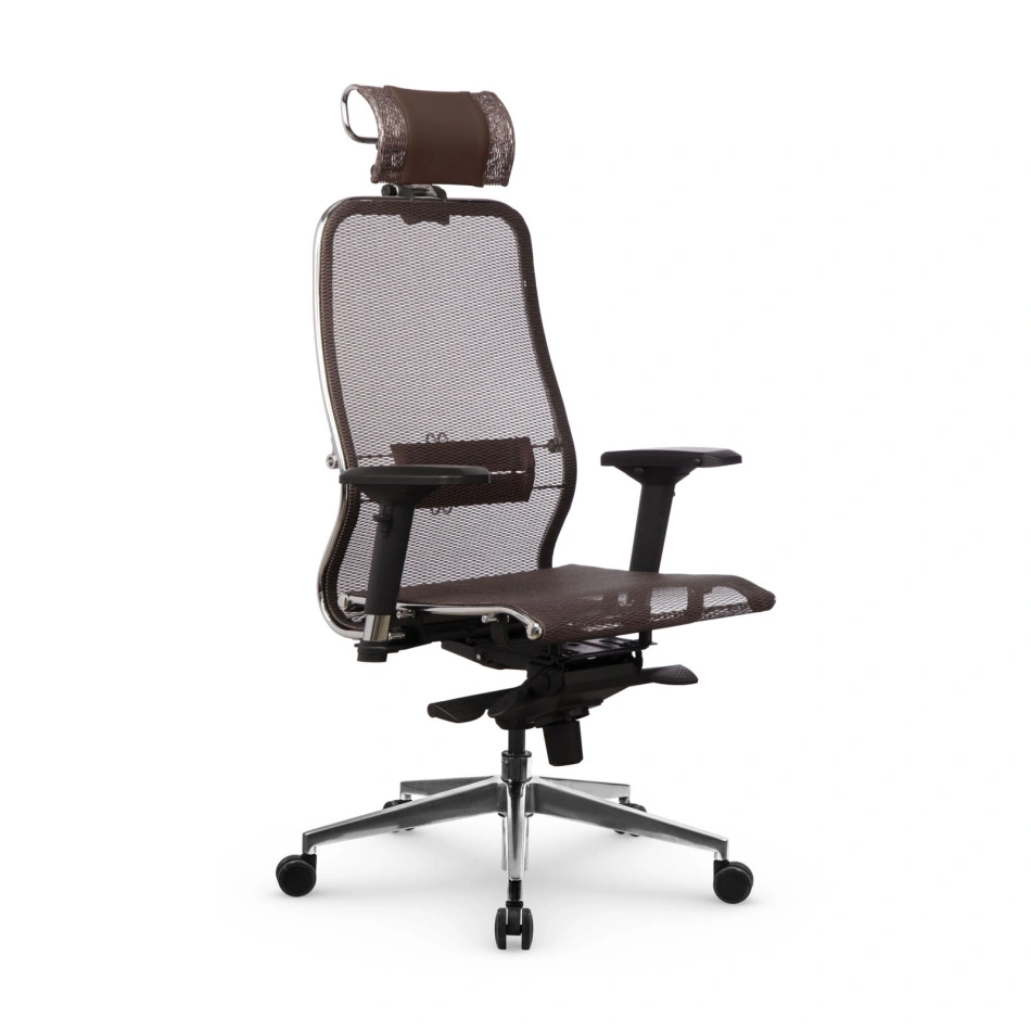 Кресло для руководителя Samurai S-3.041 Infinity Easy Clean темно-коричневый