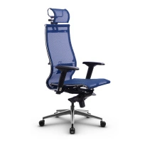 Кресло для руководителя Samurai S-3.051 Infinity Easy Clean черный плюс