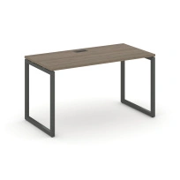 Стол офисный Style Project SN-4O.SP-024 / Дуб Табак – Металл Антрацит / 1580×800×750