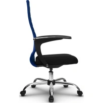 Кресло офисное Metta  SU-CM-10P (SU-СU160-10P) CH / Красный – Красный