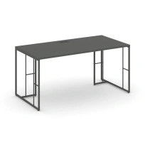 Стол для руководителя Rift Direct RF.SR-024 Дуб Табак / Металл Черный 1580×800×750