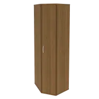 Riva Шкаф высокий угловой для документов А.СТ-1.10 Белый 600*600*1980