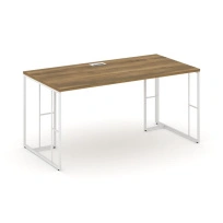 Стол для руководителя Rift Direct RF.SR-023 Дуб Табак / Металл Черный 1380×800×750