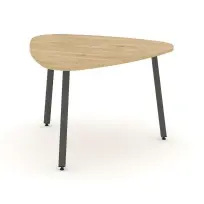 Стол для переговоров Style Project SN-4.SPRG-71.3 Акация Лорка/Металл Черный 1200×1200×750