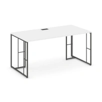 Стол для руководителя Rift Direct RF.SR-025 Дуб Табак / Металл Черный 1780×800×750
