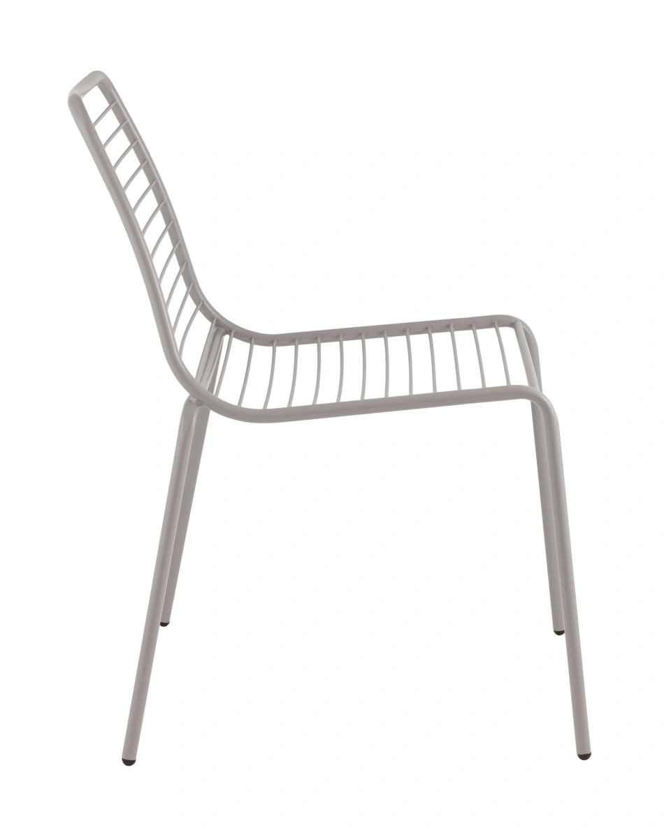 Стул Дели металл серый