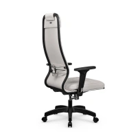 Кресло для руководителя Метта L 1m 40M/2D_17831_Кожа перфорированная NewLeather – Черный
