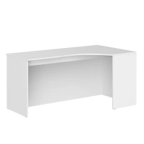 Стол офисный эргономичный правый Simple SE-1600(R) Дуб Юкон Модерн 1600×900×760