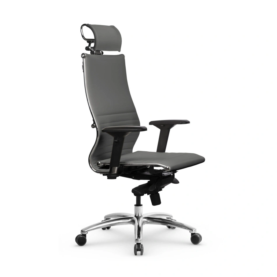 Кресло для руководителя Samurai K-3.05 Infinity Easy Clean серый