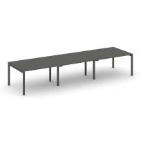 Стол для переговоров Style Project SN-5P.SPRG-053.3 Акация Лорка/Металл Черный 4410×1180×750